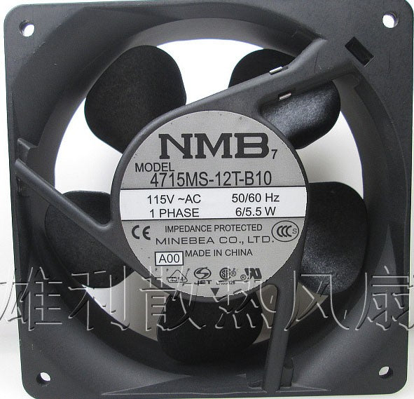 NMB 4715MS-12T-B10 115V 6/5.5W fan NMB 4715MS-12T-B10 115V 6/5.5W fan